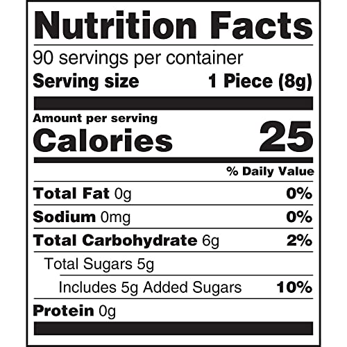 Hubba Bubba Strawberry Watermelon Chewing Gum, 18 Pack, 5 Pieces